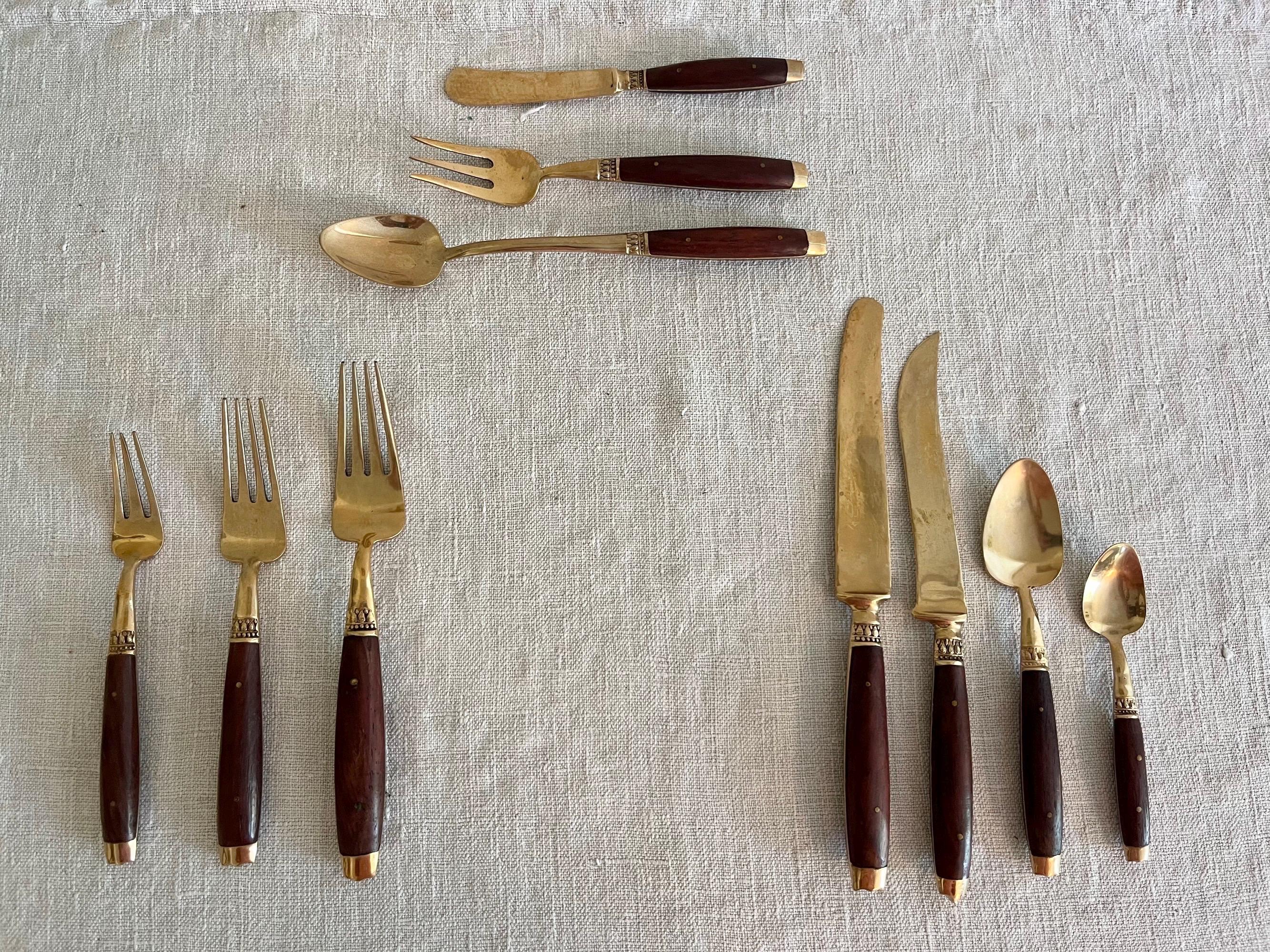 Thai Brass Flatware - Etsy
