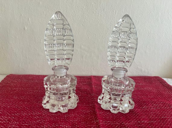 Vintage Imperial Glass Perfume Bottle View 6