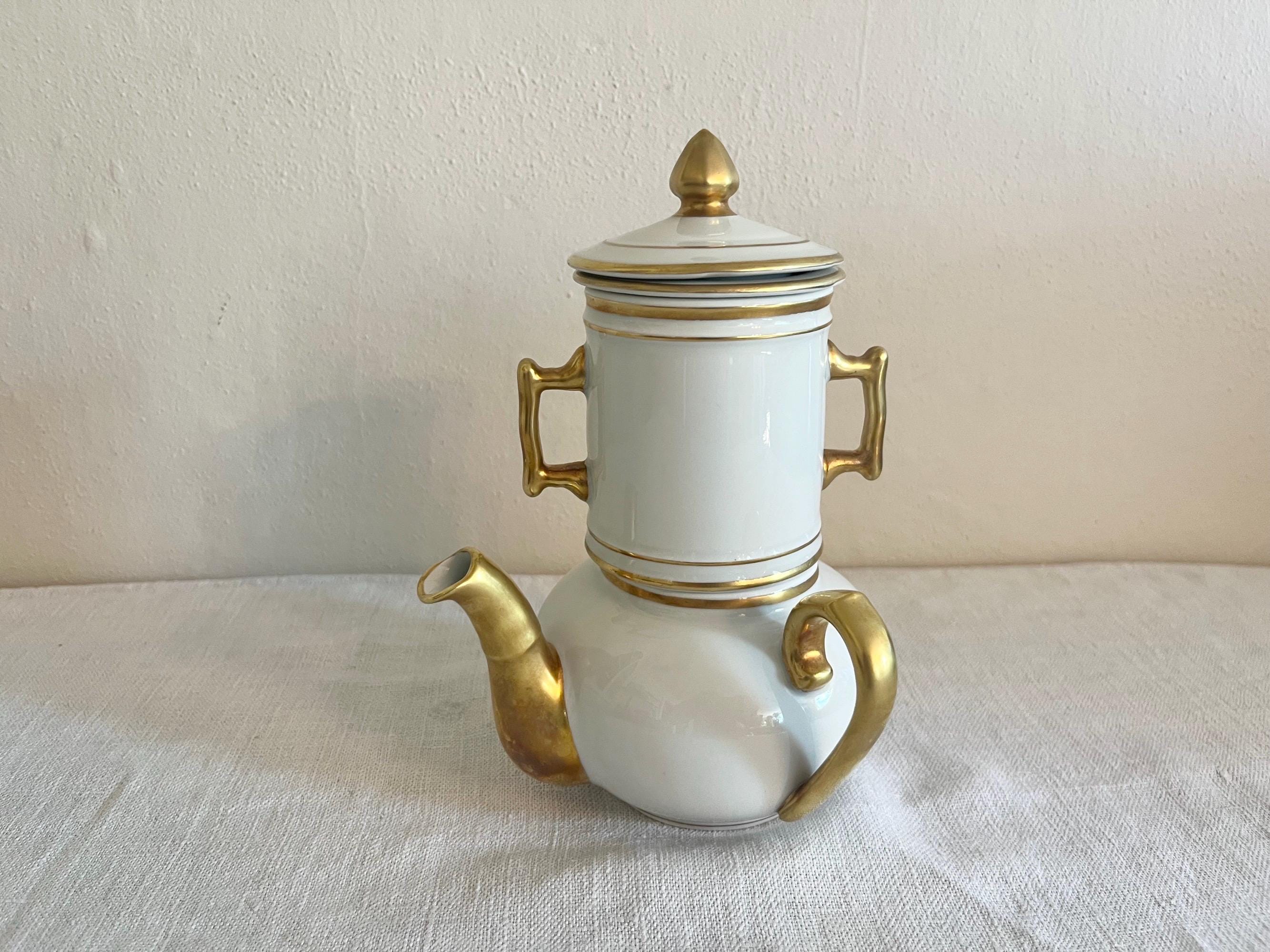 Old French Teapot - Etsy