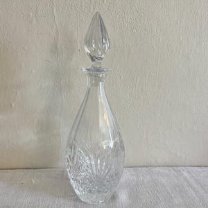 Vintage Nachtmann Crystal Decanter, Glass Barware
