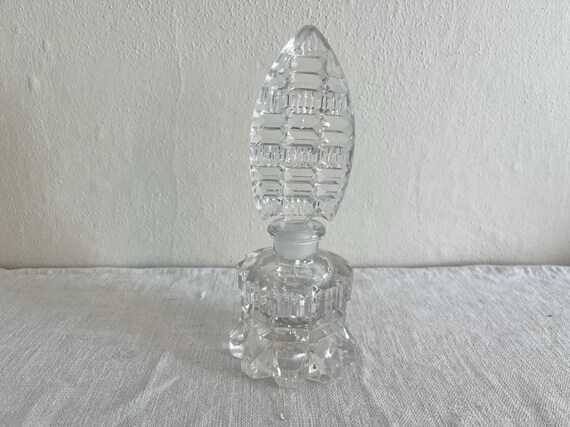 Vintage Imperial Glass Perfume Bottle View 5