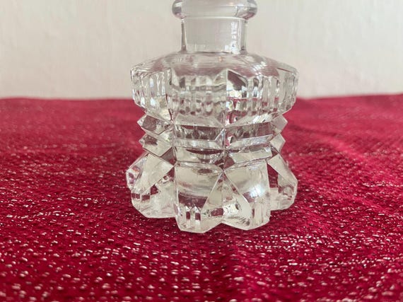 Vintage Imperial Glass Perfume Bottle View 4