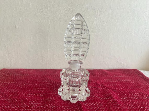 Vintage Imperial Glass Perfume Bottle