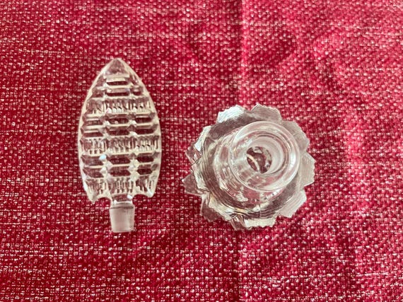 Vintage Imperial Glass Perfume Bottle View 2