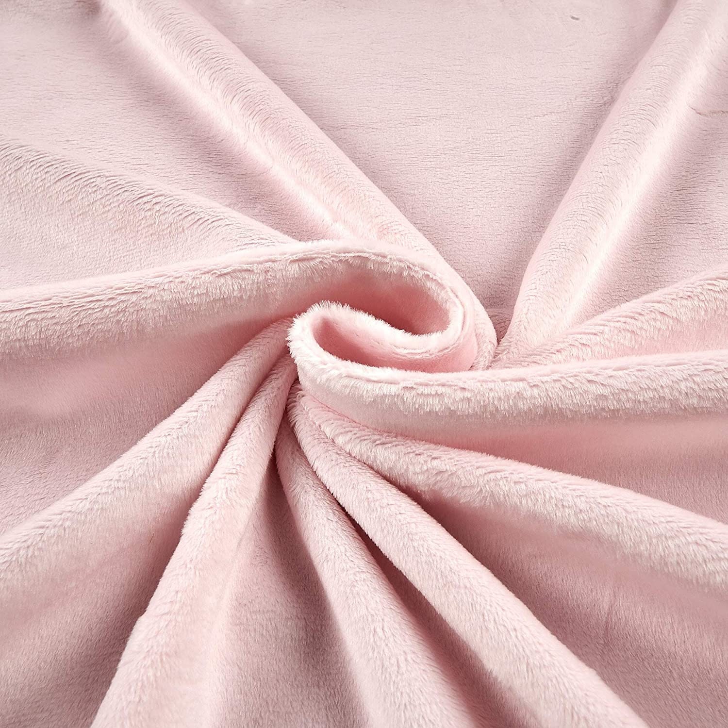 Minky Fabric Baby Pink Shannon Cuddle Minky Cut to Order Etsy