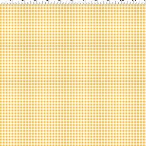 Gingham Check Yellow by Susybees for Clothworks, Baby Shower Giftidea, Baby Girl, Gingham Print, Binding, Borders, Quilting Cotton