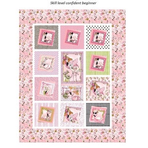 Wonky Fancy Flamingos Quilt Pattern,  Step by Step Instructions,  Pics to Guide you! Fun & Easy Kids or Adult Quilts