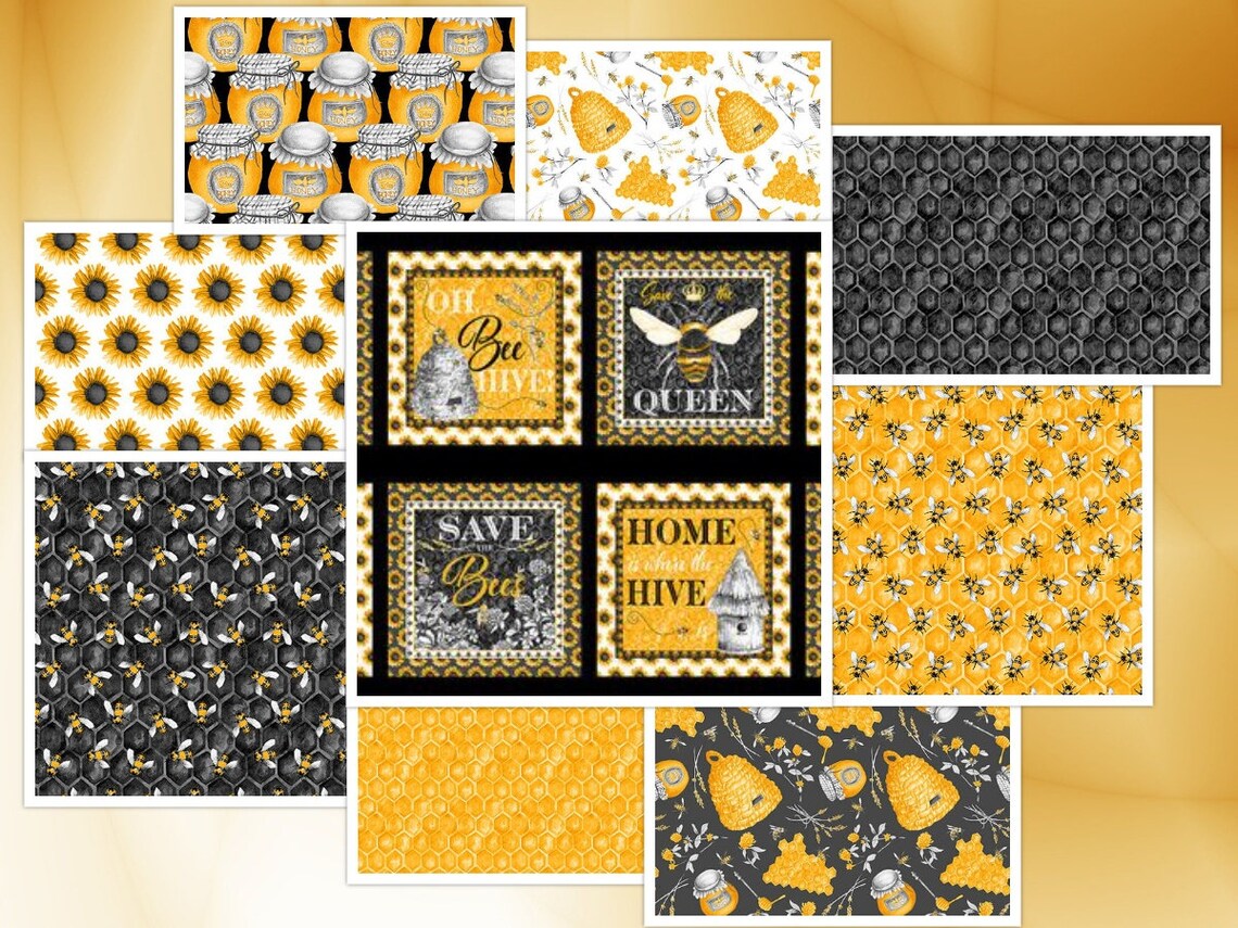 Show Me the Honey Quilt Pattern Perfect for Multiblock Etsy