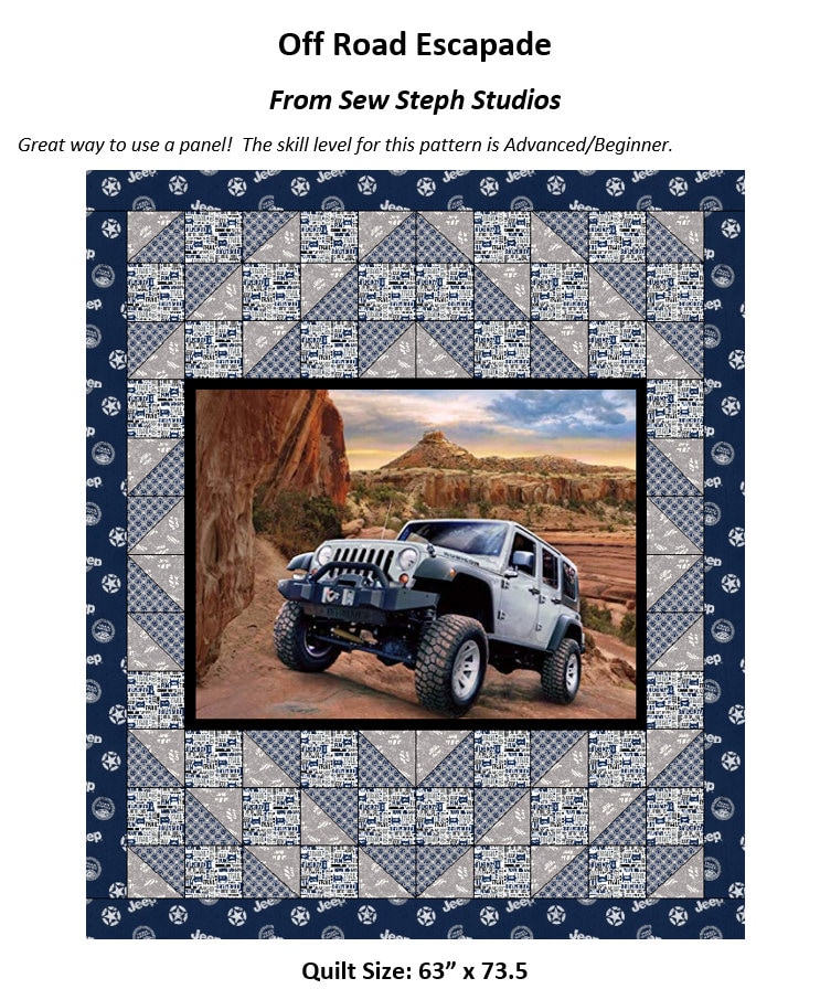 【JEEP】Quilting jumper Fabric Jeeps - Etsy