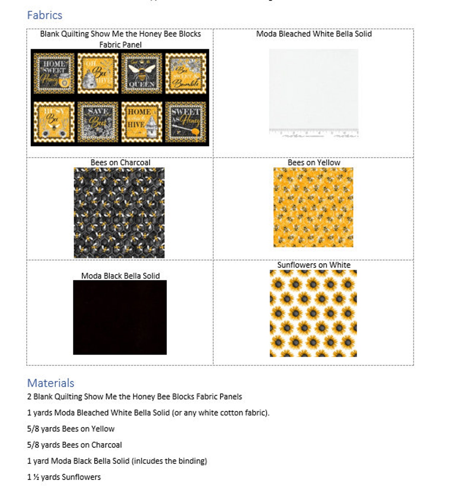 Show Me the Honey Quilt Pattern Perfect for Multiblock Etsy