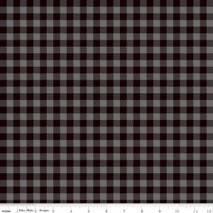 Wild at Heart, Buffalo Plaid Gray, Forest Theme, Moose, Stars, Eagles, Deer Cut to Order, Quilting Cotton Great for Masks, Quilting, Sewing
