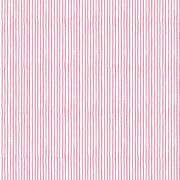 Cherish Hand Drawn Stripe Raspberry from Clothworks designed by Heatherlee Chan, Quilting Cotton, Coordinating Fabric, Binding