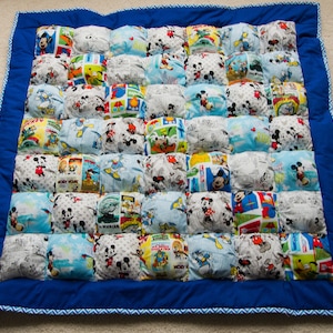 Create your own Puff Quilt the easy way Baby or Kids Quilt Pattern for a 38 X 38 Puff Quilt aka Biscuit Quilt EASY to Make image 7