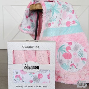  Shannon Fabrics Shannon Minky Cuddle Beginner Box Kit, Sky Ride  : Arts, Crafts & Sewing