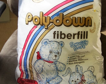 Great Buy - ONLY 5.95 Hobbs Poly-down FiberFill Snuggly Soft, Down-Like Feel Great for Puff Quilts & Toys!