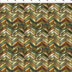 Legendary Journeys STAINED GLASS by Jason Yenter for In the Beginning Fabrics, Beautiful FALL colors, Quilting Cotton, Digital Fabric