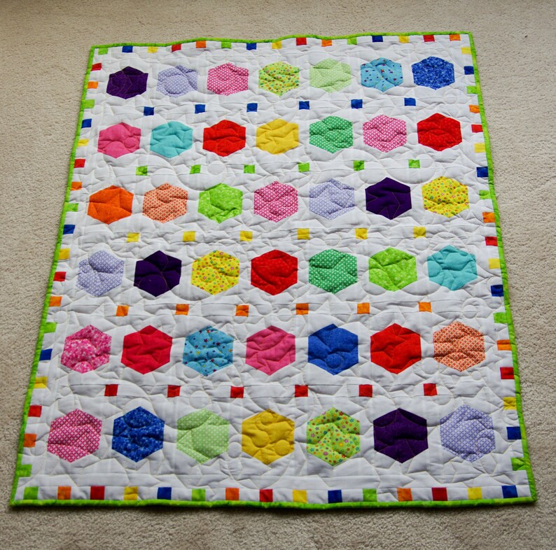 Handmade Minky Blanket Quilt Great for Babies or Toddlers Etsy