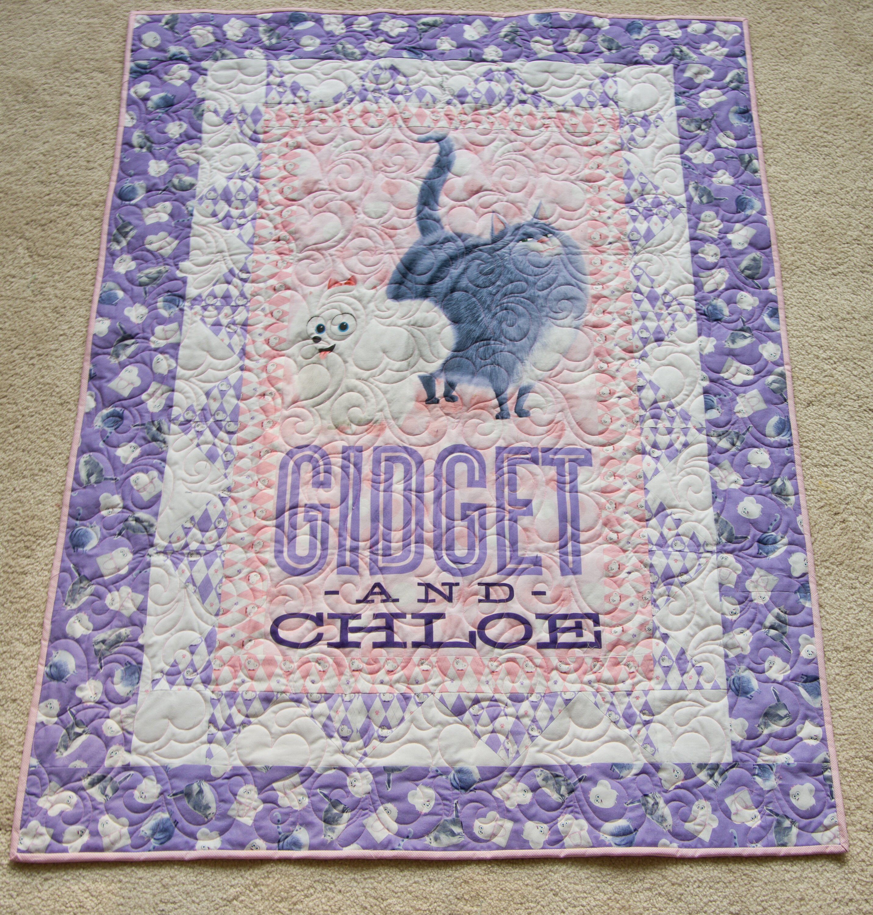 Clearance Secret Life Of Pets With Chloe Gidget Great Toddler Girls Minky Blanket Perfect For Clearance Secret Life Of Pets With Chloe Gidget Great Toddler Girls Minky Blanket Perfect For