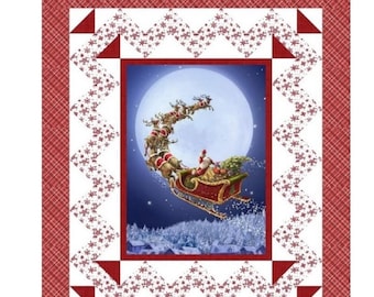 Frame This Quilt Pattern, THREE different Quilt Sizes &quot;Skill Level: Advanced/Beginner, Make a great quilt with the panel today!