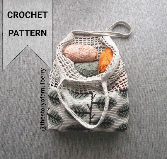 Etsy crochet hotsell market bag