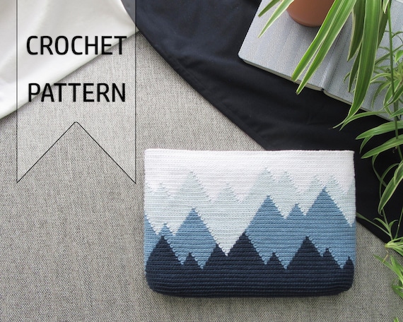 Patrón bolso tapestry crochet hot sale