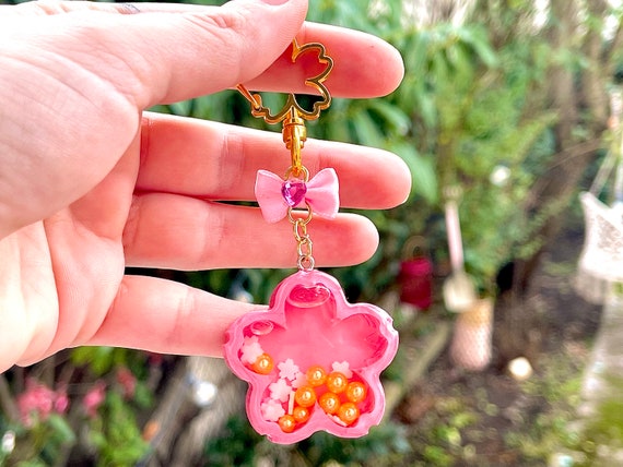 Cherry Keychain, Cherry Shape Feel Comfortable Cute Keychain For Handbag  Decor For Birthday For Anniversary Pink 