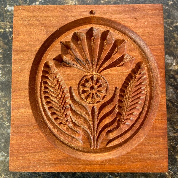 Wood Cookie Mold Made in Usa Etsy