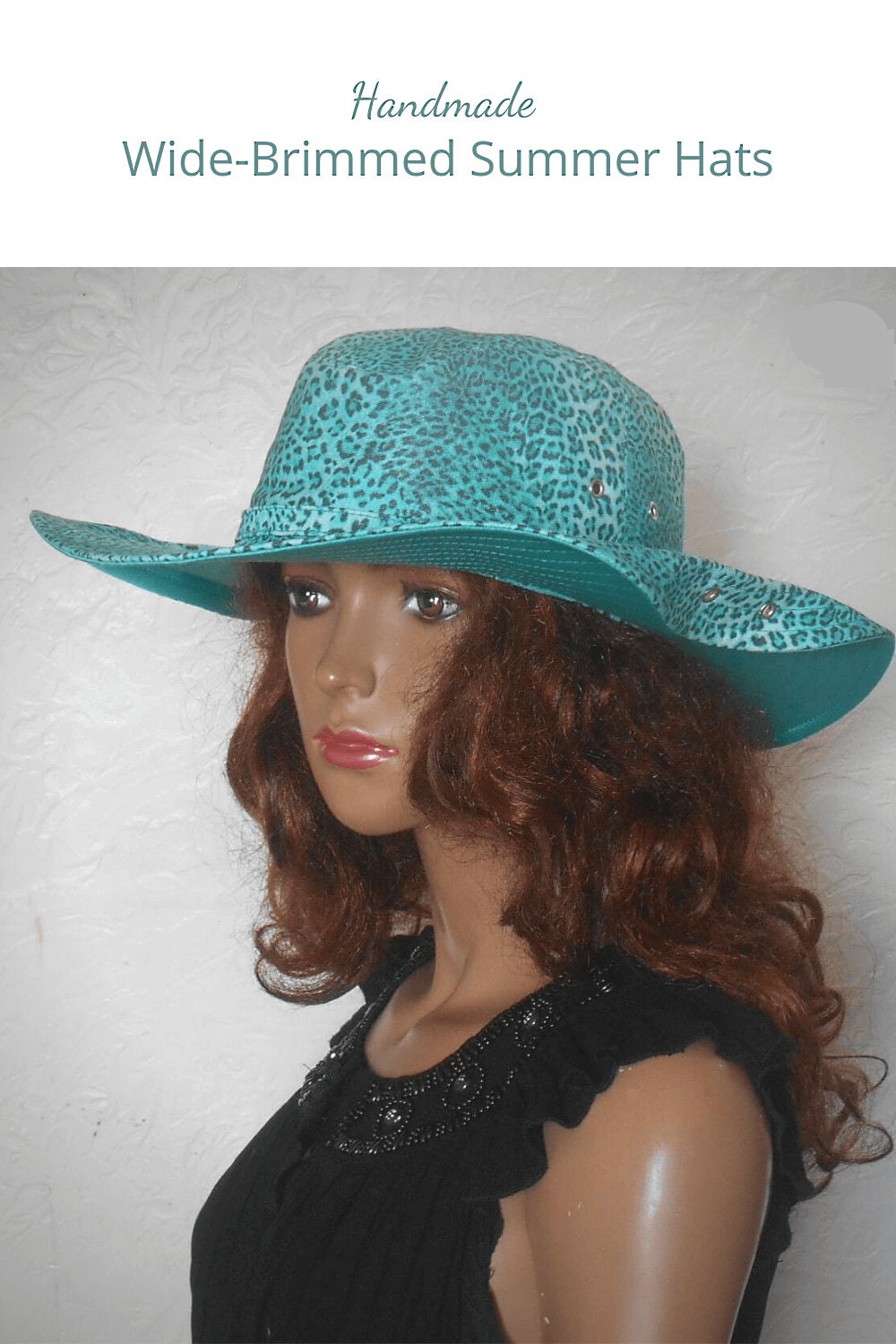Women's Cowboy Hat Summer Women's Sun Hats Green Etsy