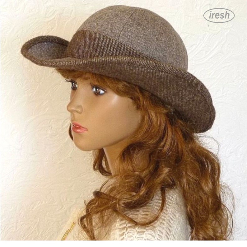 womens tweed cap