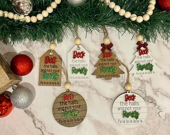 Deck the Halls Christmas Ornament