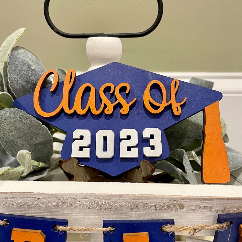 Class of 2023 Graduation Tiered Tray Set image 5