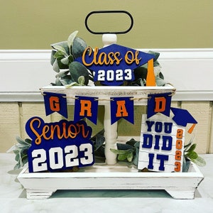 Class of 2023 Graduation Tiered Tray Set image 2