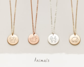 Dinosaur Rabbit Squirrel Penguin Crab Unicorn Bird Deer Owl Fish Dog Cat Animal Necklace Pendants Pet Lover Gift Jewelry Gold STYLE 5 Dinosaur Rabbit Squirrel Penguin Crab Unicorn Bird Deer Owl Fish Dog Cat Animal Necklace Pendants Pet Lover Gift Jewelry Gold STYLE 5