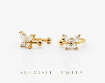Butterfly Ear Cuff, Helix Earring, Minimalist Style, C-SF052
