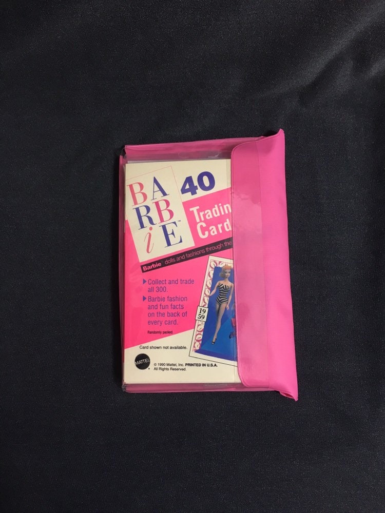 barbie trading cards value