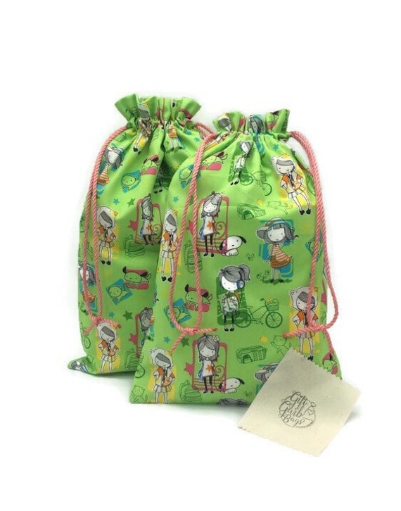 sustainable drawstring bag