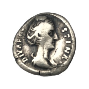 Silver Roman Coin w/COA Roman Empress Faustina I Ceres Mother Earth Unique Rare Roman Denarius Silver Coin Clean Jewelry Ready FREE USA Ship