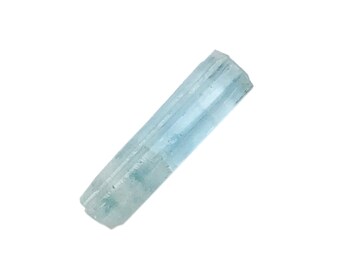 Natural Aquamarine Gem Display Specimen in Perky Box 2.5 Carats Nigerian Blue Beryl Aqua Marine Precious Gem Stone FREE USA SHIPPING! am09