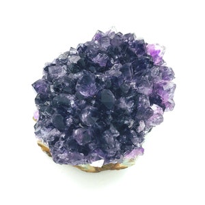AMETHYST Crystal Geode Large Premium Quality Purple Uruguay Amethyst Gem Display Specimen LGA40