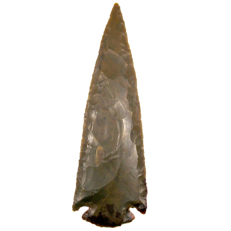 1 Spearhead Authentic Hand Crafted Agate Stone Spear Head Randomly Selected FREE USA SHIPPING image 3