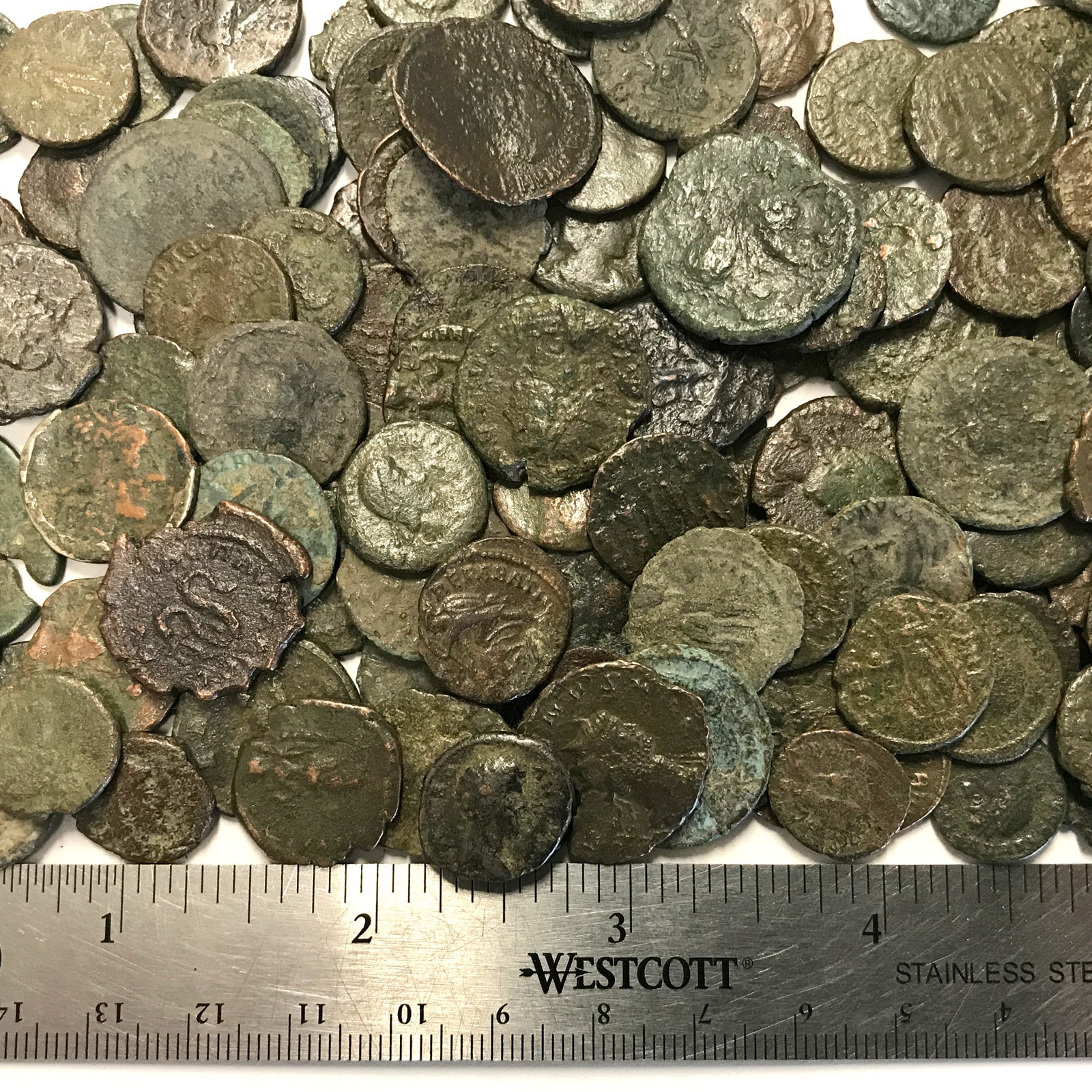 古代ローマの青銅貨10枚（鑑定書付き）: ジュエリー製作用品 - Etsy 日本