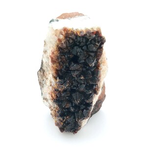 Large CITRINE Geode Cut Base Natural Crystal Display Premium Quality Specimen Druze Orange Brown Yellow LGC10