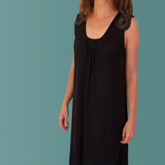 long black cotton nightgown