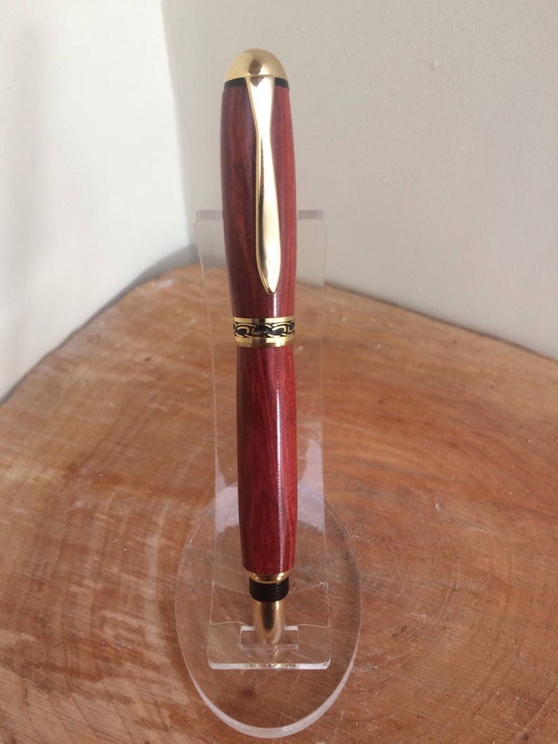 Bespoke Handturned Sedona Wood Fountain Pen Stunning Gift Etsy UK