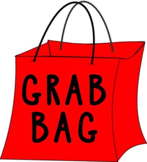 GRAB BAGS Five Dollar and Ten Dollar Grab Bags Available Great Overstocks Leftovers and Discontinued Items Included