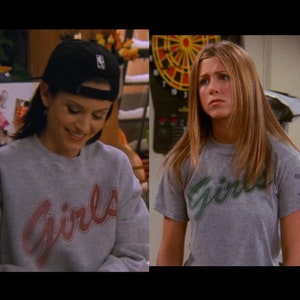 Girls T-Shirt from Friends l Women’s Graphic Tees l UNISEX TEE l Girls Shirt l Friends l 90s Tee l Vintage Tee image 2