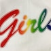 Rainbow Printed Girls T-Shirt l Girls T-Shirt from Friends l Women’s Graphic Tees l Girls Shirt l Friends l 90s Tee l Vintage Tee 