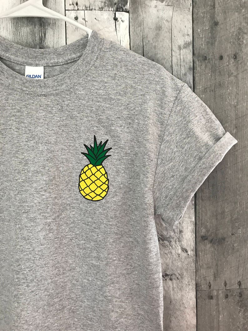 Pineapple Shirt l Pineapple Tee l Womens Graphic Tees l Aloha l Pineapple Express image 3