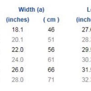 May include: White t-shirt with measurements for width, length, and CB sleeve in inches and centimeters. Sizes range from S to 3XL. The width of a size L is 22.0 inches (56 cm), length is 29.5 inches (75 cm), and CB sleeve is 19.7 inches (50 cm).