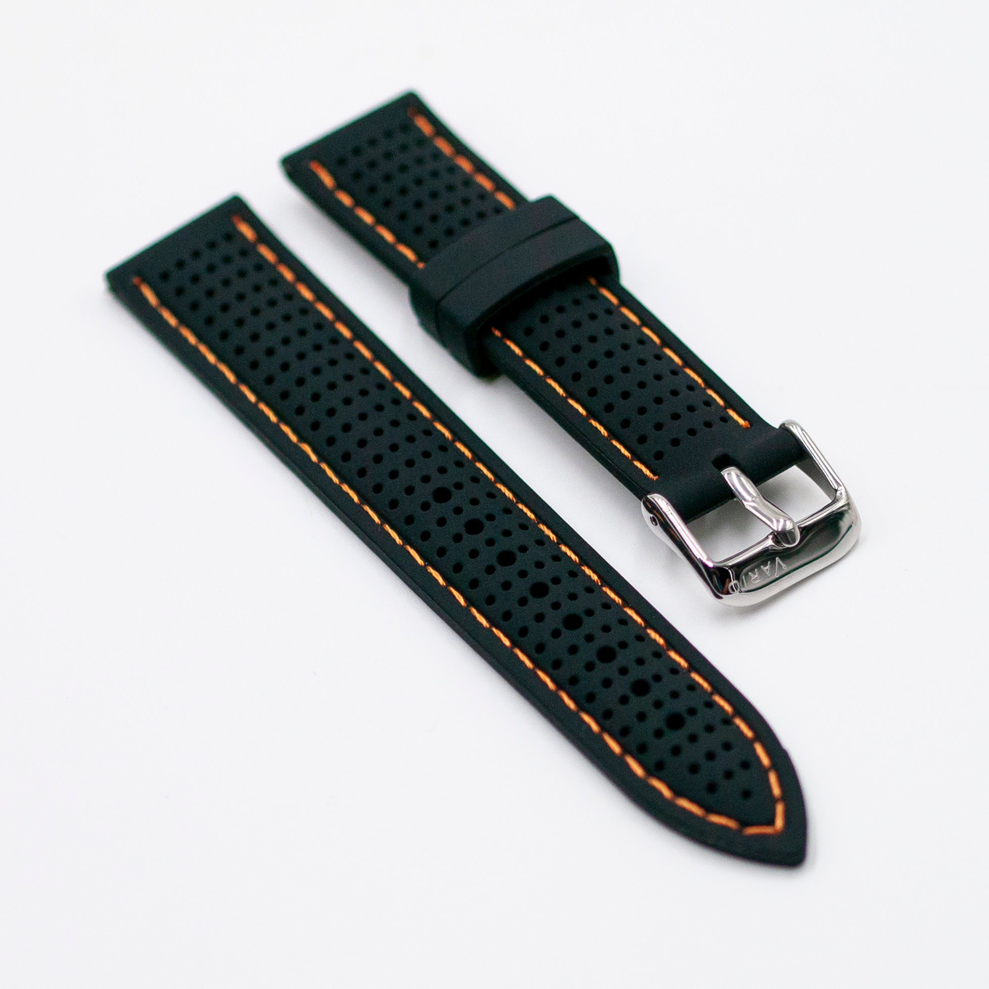 perforated watch strap